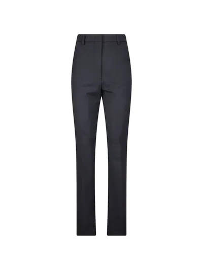 The Latest Slit-hem Tailored Trousers In Multi