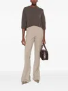The Latest Split-hem Trousers In Multi