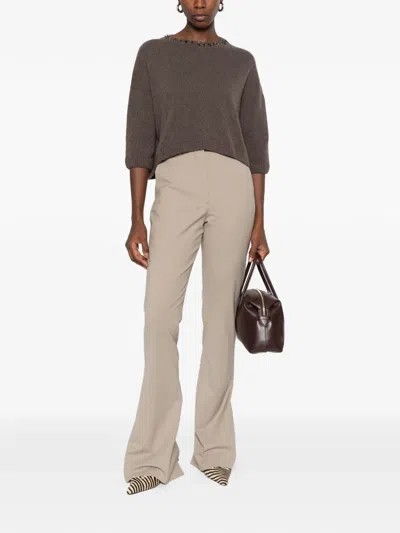 The Latest Split-hem Trousers In Multi