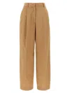 The Latest Slightly Wide Straight Leg Neutrals Trousers
