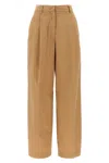 The Latest Slightly Wide Straight Leg Neutrals Trousers