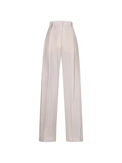 The Latest Striped Trousers In Pink