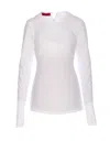 The Latest Terry Long Sleeves Shirt In White