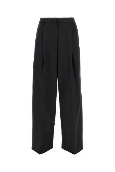 THE LATEST TAILORED BLACK TROUSERS WITH HIGH WAIST