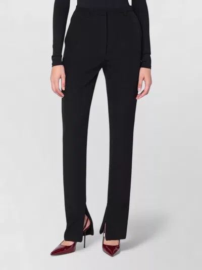 The Latest Tailored Pants Belt Loops And Pockets In Black