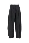 The Latest Tailored Wide Trousers With Pleats In Black