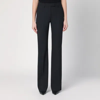 The Latest Tailored Wide-leg Trousers In Black
