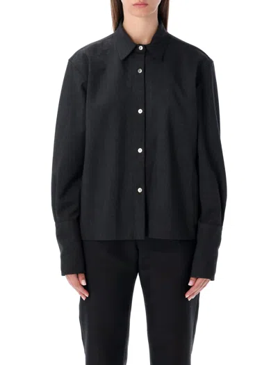 The Latest Cotton Overshirt In Black