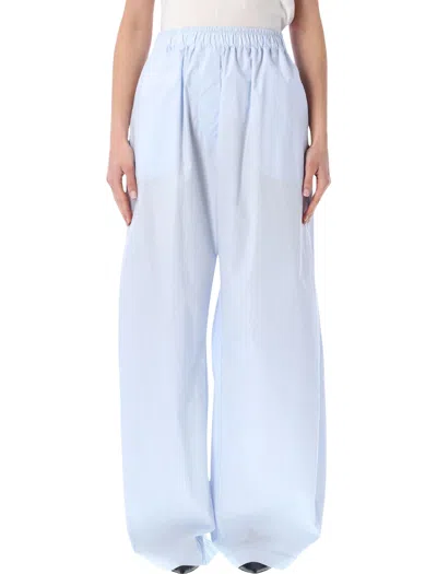 The Latest Dora Elastic Waist Pants In Burgundy