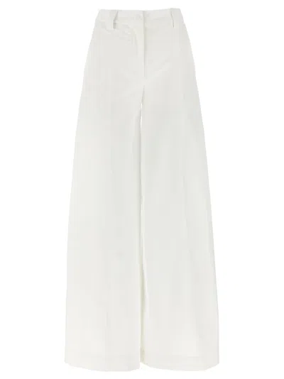 The Latest Thelatest 'chino Sculpture Leg' Pants In White