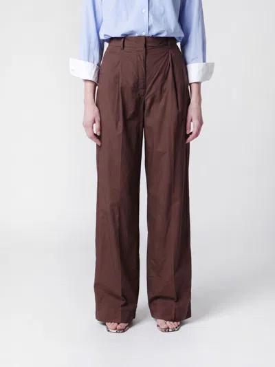 The Latest Thelatest Pants Woman Color Brown