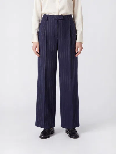 The Latest Thelatest Pants Woman Color Blue