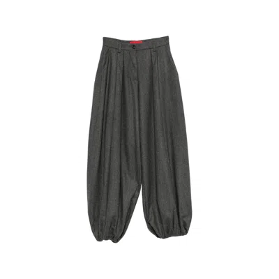 The Latest Thelatest Pleated Wool-blend Trousers In Yellow