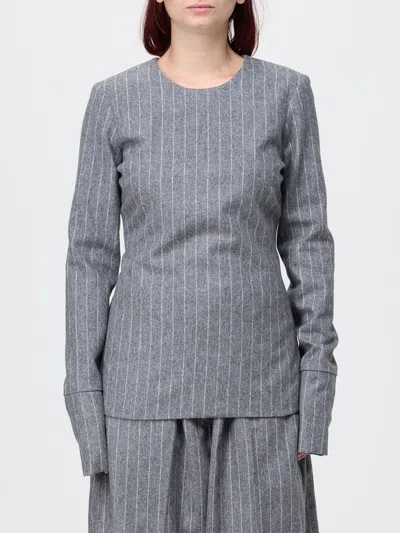 The Latest Thelatest Shirt Woman Color Grey In 灰色