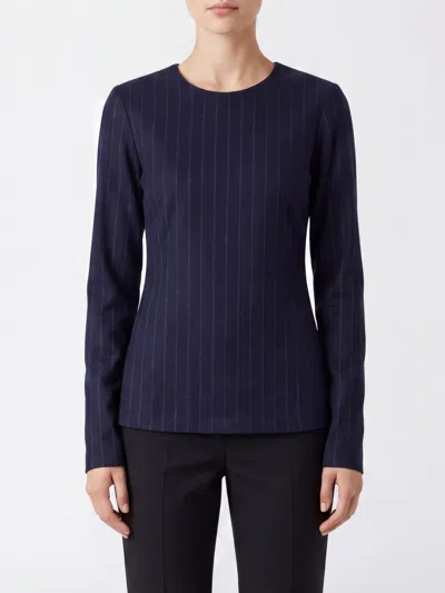 The Latest Thelatest Sweater Woman Color Blue