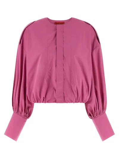 The Latest Thelatest Women's Diana Blouse In Fuchsia