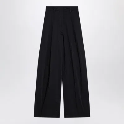 The Latest Thelatest Women's Wide Night Blue Billie Trousers