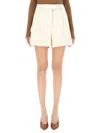 The Latest White Solid Shorts In Multi