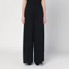 The Latest Thelatest Wide Black Alma Trousers In Black