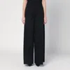 The Latest Thelatest Wide Black Alma Trousers In Black