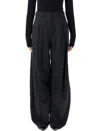 The Latest Wide-leg Trousers With High Waist In Blue