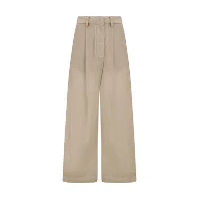 The Latest Wide Pants In Sand