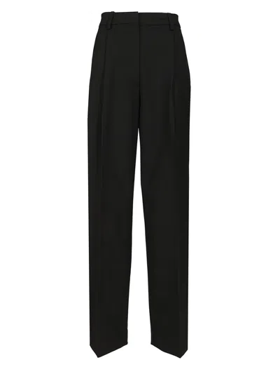 The Latest Wide Trousers In Black