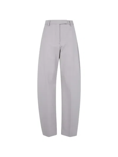 The Latest Wide-leg Trousers In Gray