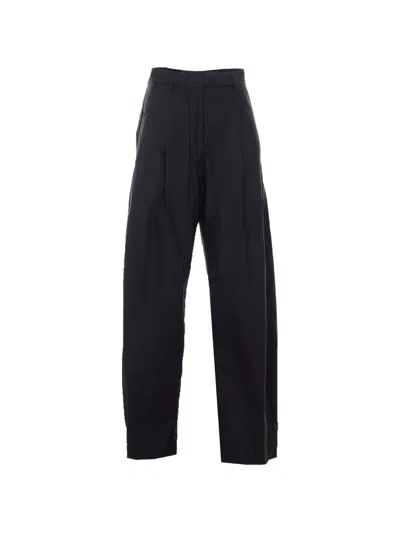 The Latest Wide-leg Trousers In Black