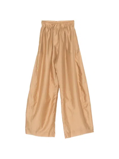 The Latest Wide-leg Trousers In Brown