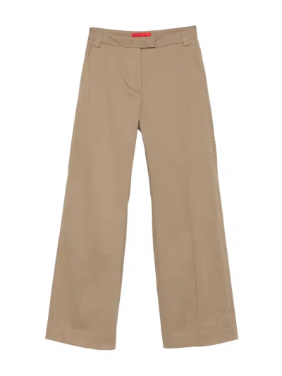 The Latest Wide-leg Trousers In Brown