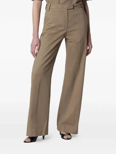The Latest Wide-leg Trousers In Brown