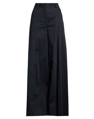 The Latest Woman Pants Midnight Blue Size 4 Cotton, Elastane