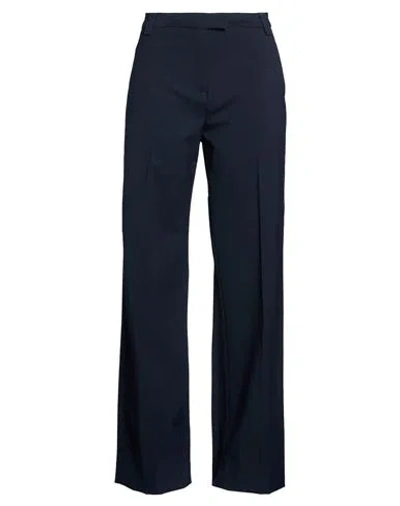 The Latest Woman Pants Midnight Blue Size 6 Polyester, Virgin Wool, Elastane