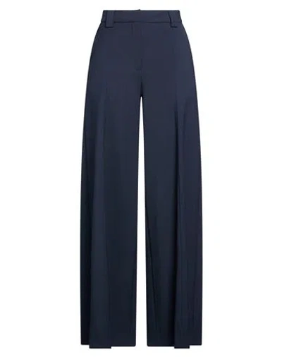 The Latest Woman Pants Midnight Blue Size 6 Polyester, Virgin Wool, Elastane