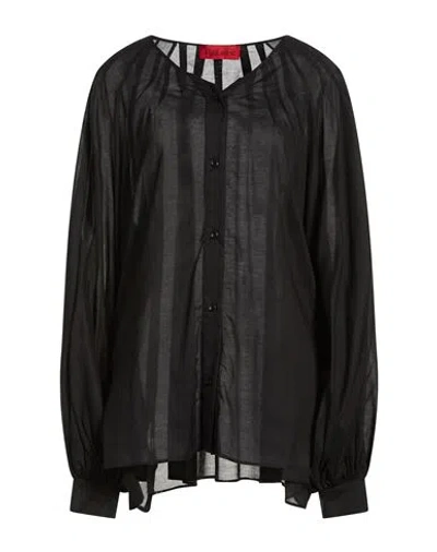 The Latest Woman Shirt Black Size Xs Cotton, Tencel