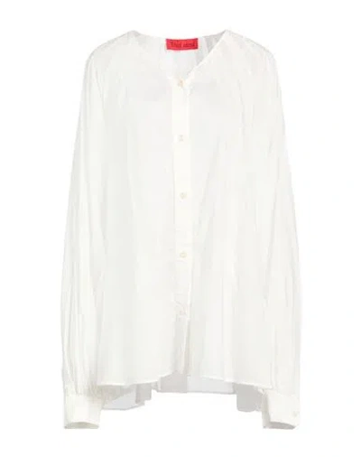 The Latest Woman Shirt White Size Xs Cotton, Tencel