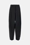 The Latest Tailored Wide Trousers With Pleats In Black