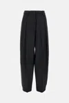 The Latest Tailored Wide Trousers With Pleats In Black