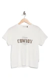 The Laundry Room Caviar Cowboy Graphic T-shirt In White