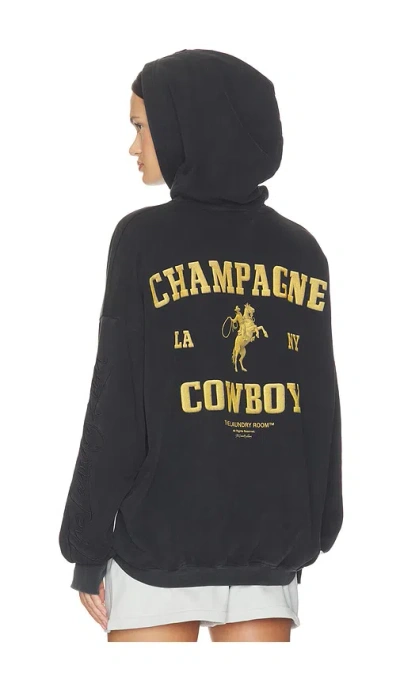 The Laundry Room Champagne Cowboy Hideout  パーカー In Black