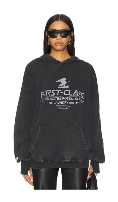 The Laundry Room First Class Official Hideout Hoodie In Black Snow
