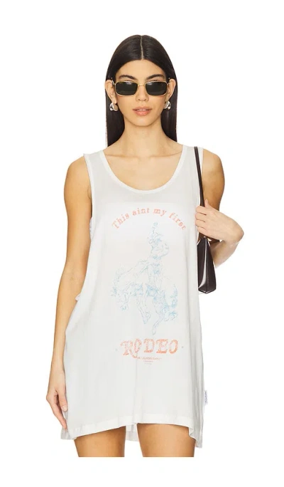 The Laundry Room First Rodeo Tank Top In 白色