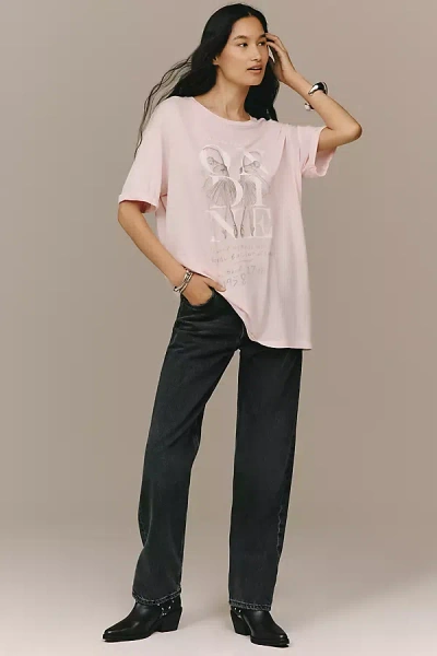 The Laundry Room Ondine Graphic Tee In Pink