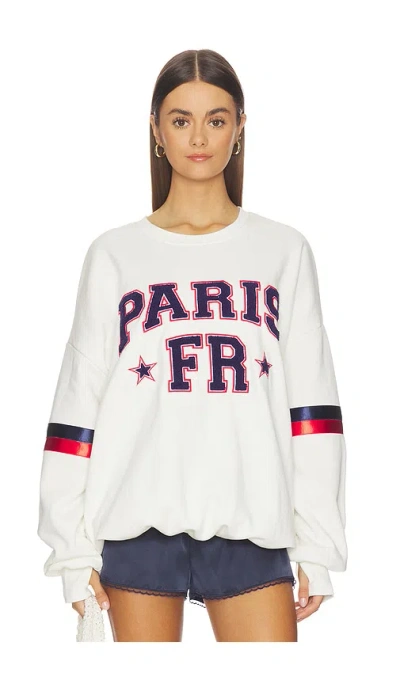 The Laundry Room Paris Fr Smu Jumper In White