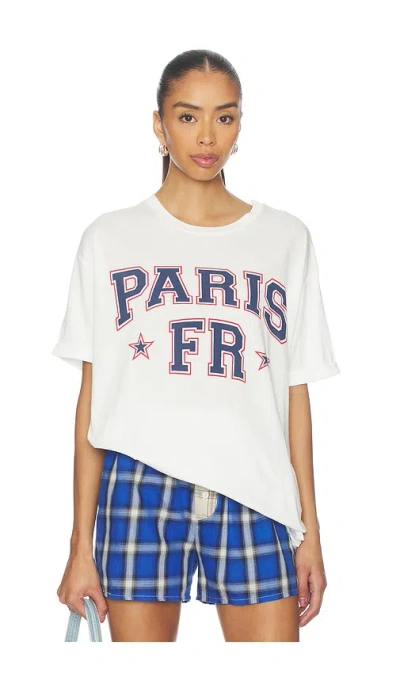 The Laundry Room Paris Fr Smu Oversized Tee In White
