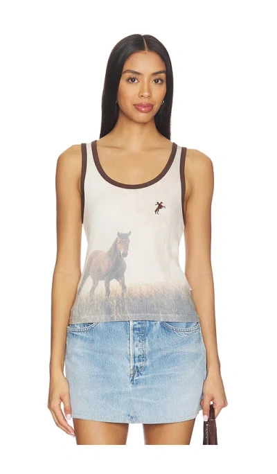 The Laundry Room Ranch Life Smu Rib Tank Top In Multi