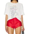 The Laundry Room Real Life Boogie Oversized Tee In White