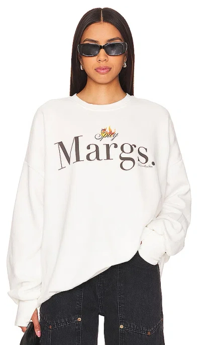 The Laundry Room Spicy Margs Jumper In 白色