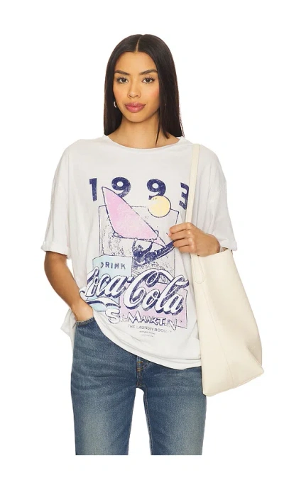 The Laundry Room St Maarten Coke Oversized Tee In Brown